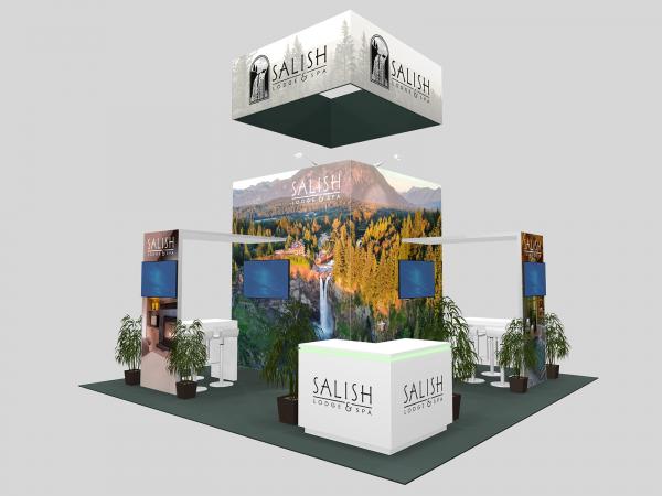 RE-9211 Island Rental Trade Show Exhibit -- Image 2