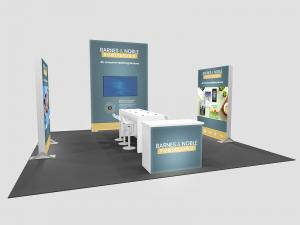 RENTAL | RE-9210 Gravitee Modular Island Exhibit -- View 1