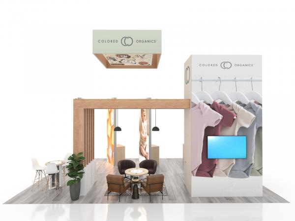 ECO-5060 Custom Sustainable Trade Show Exhibit -- View 6